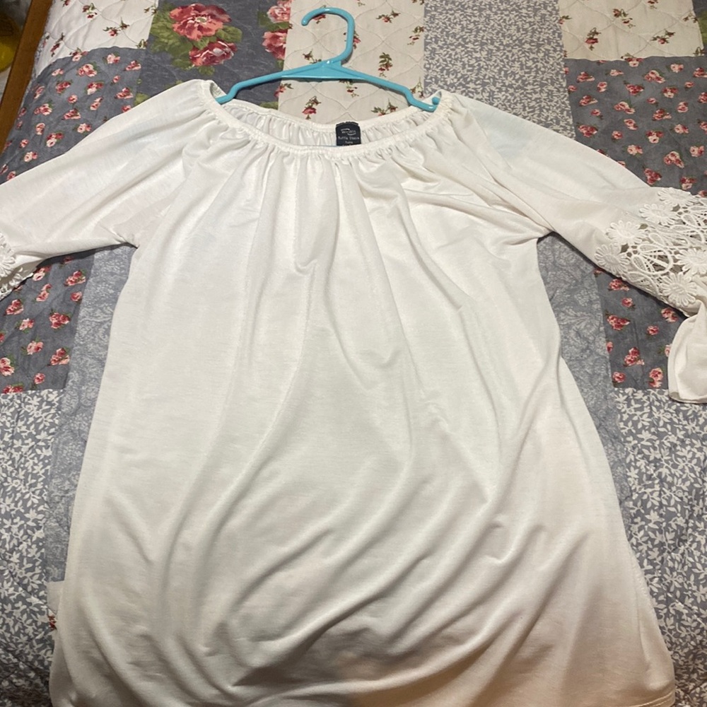 White tunic from win win